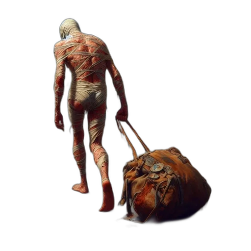 creature, animal, robot, mask, concept art, 3d render, fantasy art, photorealistic transparent PNG cut-out