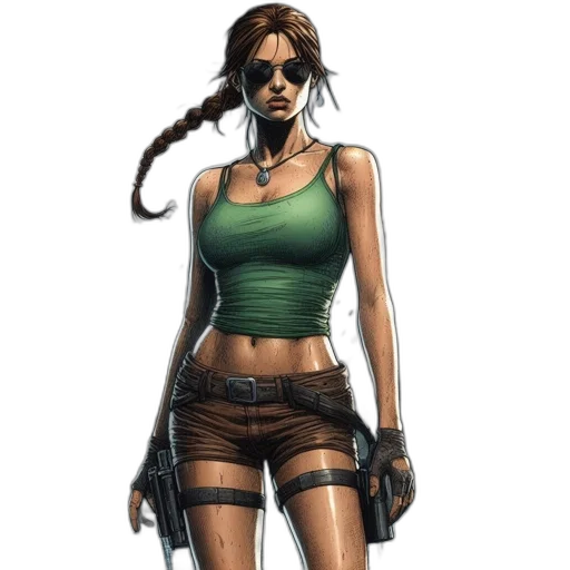 weapon, staff, concept art, comic book art, cyberpunk, fantasy art, green, earth tones transparent PNG cut-out