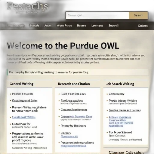 screenshot, website, titled, welcome, purdue, owl, prominent, search transparent PNG cut-out