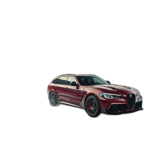car, 3d render, photorealistic, concept art, watercolor, red, luxurious, sports transparent PNG cut-out