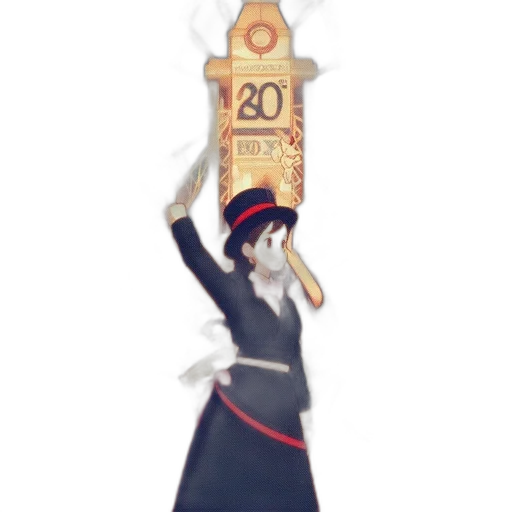 bottle, staff, weapon, food, concept art, 3d render, anime, watercolor transparent PNG cut-out