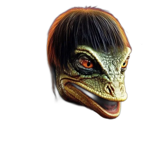 mask, dragon, creature, face, photorealistic, 3d render, fantasy art, concept art transparent PNG cut-out