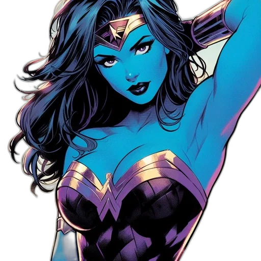 jewelry, comic book art, concept art, cartoon, fantasy art, blue, illustrated, detailed transparent PNG cut-out
