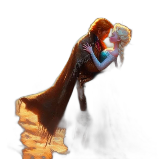 dress, concept art, fantasy art, watercolor, comic book art, underwater, fire, snow transparent PNG cut-out