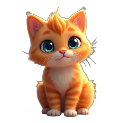 staff, animal, 3d render, photorealistic, concept art, fantasy art, cat, simulators transparent PNG cut-out
