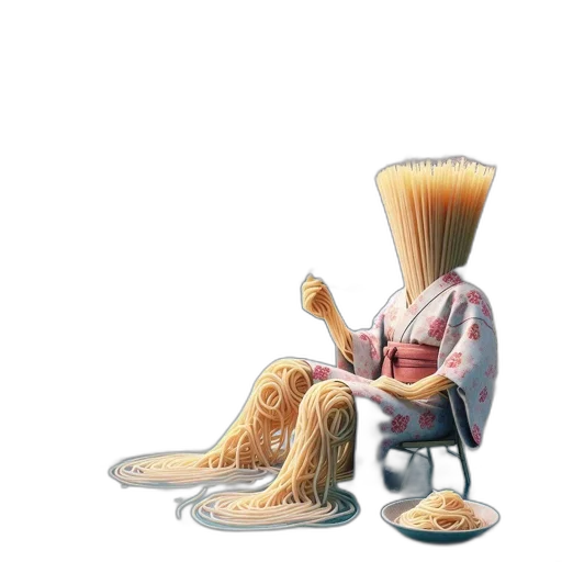 food, hair, staff, robot, concept art, 3d render, pixel art, photorealistic transparent PNG cut-out