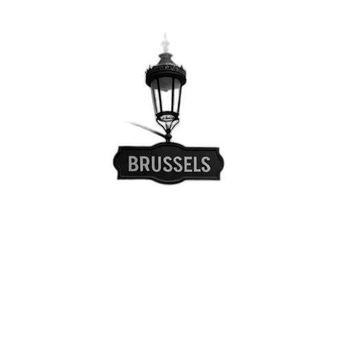 building, black, white, photograph, city, street, buildings, lamp transparent PNG cut-out
