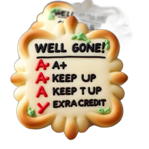 food, jacket, assortment, decorated, cookies, feature, motivational, messages transparent PNG cut-out