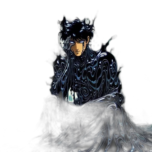 dragon, sword, staff, weapon, fantasy art, concept art, anime, comic book art transparent PNG cut-out