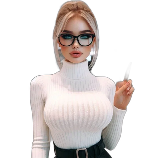 dress, jacket, staff, robot, 3d render, fantasy art, photorealistic, cartoon transparent PNG cut-out