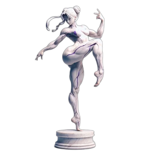 dress, jewelry, creature, staff, concept art, fantasy art, 3d render, vaporwave transparent PNG cut-out