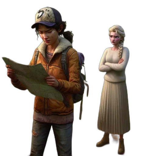 staff, hat, concept art, 3d render, photorealistic, pixel art, earth tones, golden transparent PNG cut-out