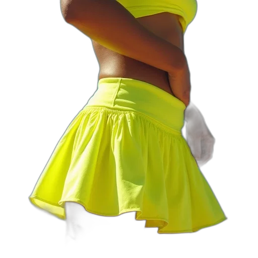 dress, staff, 3d render, photorealistic, concept art, neon, green, colorful transparent PNG cut-out