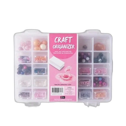 jewelry, pastel, clear, plastic, organizer, multiple, compartments, displayed transparent PNG cut-out