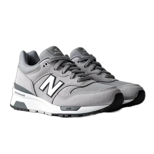 shoes, monochrome, new, balance, 996, grey, white transparent PNG cut-out