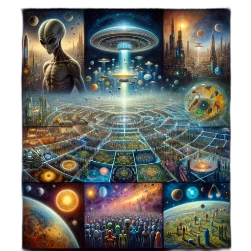robot, concept art, fantasy art, comic book art, outer space, night, city street, fire transparent PNG cut-out