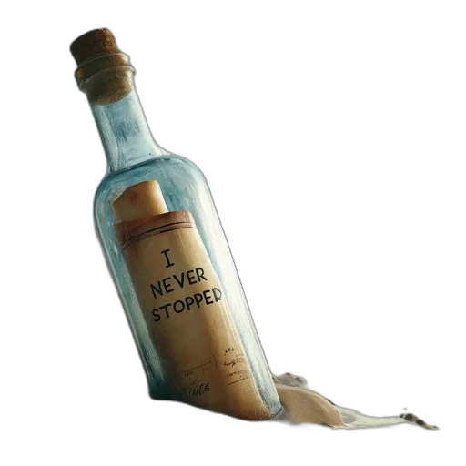 bottle, weapon, staff, food, 3d render, futuristic, city, skyline transparent PNG cut-out