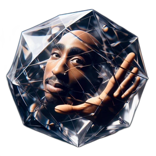 umbrella, face, jewelry, concept art, 3d render, individual, profile, showing transparent PNG cut-out