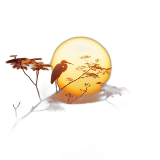 dragon, staff, umbrella, tree, photorealistic, 3d render, fantasy art, concept art transparent PNG cut-out