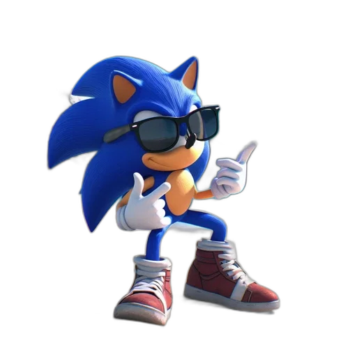 shoes, animal, weapon, creature, 3d render, concept art, vaporwave, pixel art transparent PNG cut-out