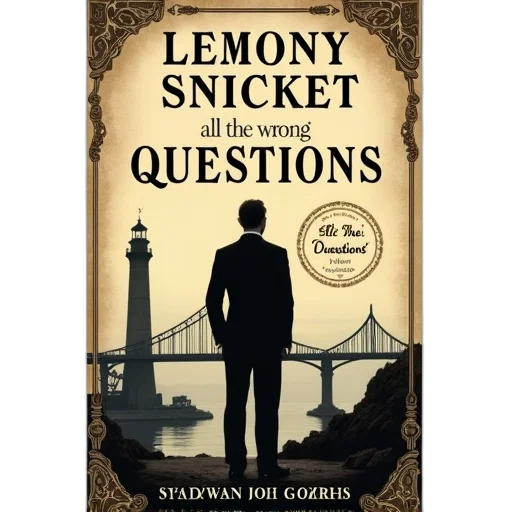 cover, all, wrong, questions, lemony, snicket, featuring, silhouette transparent PNG cut-out