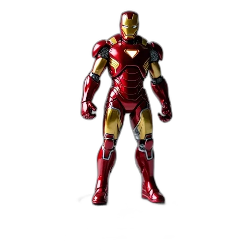 robot, 3d render, concept art, comic book art, photorealistic, detailed, miniature, figurine transparent PNG cut-out