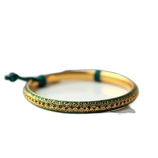 jewelry, crown, staff, golden, bangle, green, gold, pattern transparent PNG cut-out