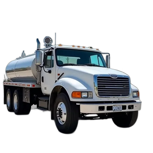 well-maintained, truck, parked, paved, surface, clear, blue, sky transparent PNG cut-out