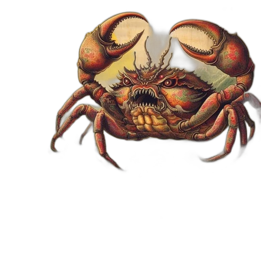 creature, animal, mask, crown, concept art, photorealistic, watercolor, pixel art transparent PNG cut-out