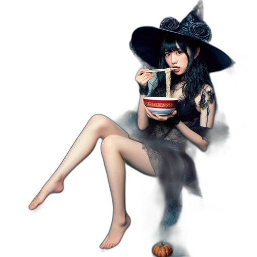 hat, dress, shoes, umbrella, fantasy art, concept art, photorealistic, pixel art transparent PNG cut-out