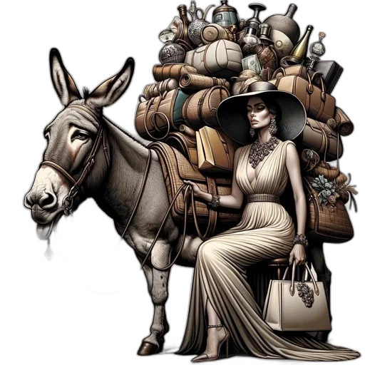 dress, hat, concept art, comic book art, fantasy art, photorealistic, earth tones, sophisticated transparent PNG cut-out