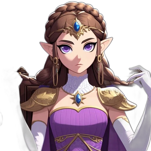 crown, staff, face, jewelry, pixel art, fantasy art, concept art, anime transparent PNG cut-out