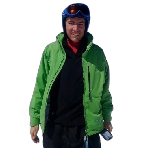 jacket, staff, hat, face transparent PNG cut-out