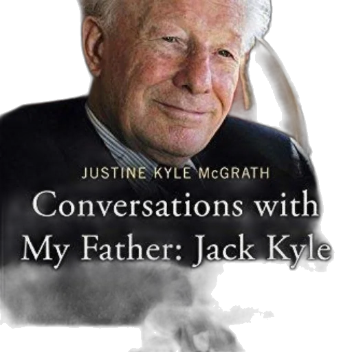 cover, conversations, father, jack, kyle, justine, mcgrath, features transparent PNG cut-out