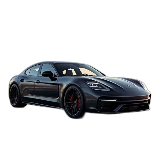 car, 3d render, photorealistic, concept art, rendering, 2020, porsche, panamera transparent PNG cut-out
