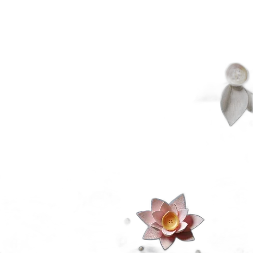 flower, jewelry, crown, robot, 3d render, photorealistic, concept art, fog transparent PNG cut-out