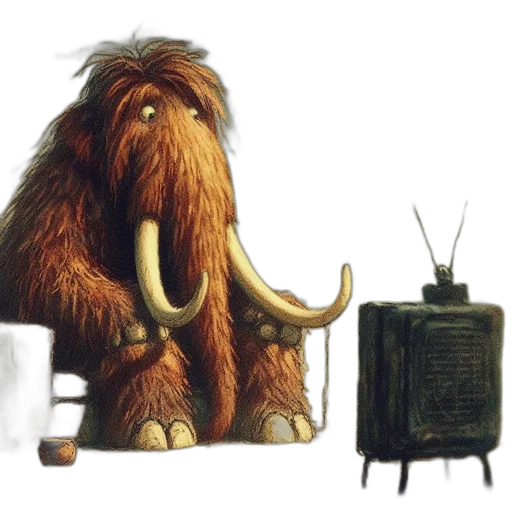 animal, creature, furniture, robot, concept art, 3d render, photorealistic, forest transparent PNG cut-out