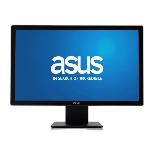 staff, 3d render, black, computer, monitor, blue, screen, displaying transparent PNG cut-out