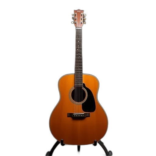 3d render, photorealistic, guitar, stand transparent PNG cut-out