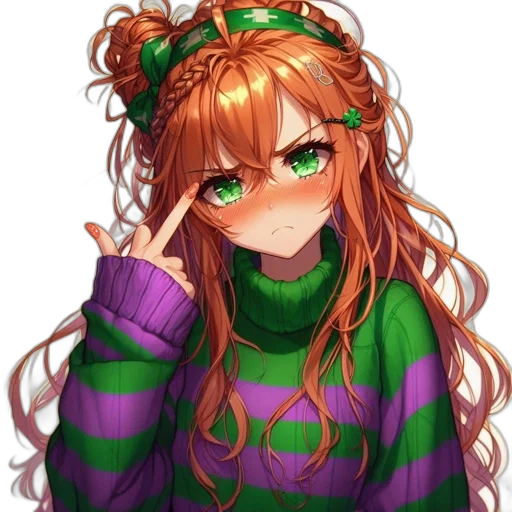 hat, crown, face, staff, pixel art, anime, fantasy art, vaporwave transparent PNG cut-out