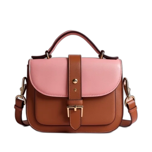 earth tones, small, crossbody, bag transparent PNG cut-out