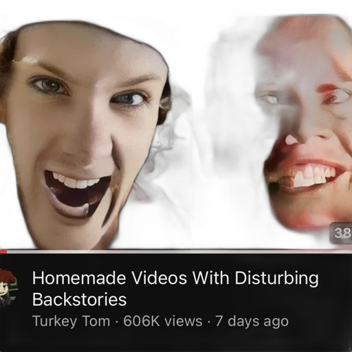 creature, face, mask, photorealistic, 3d render, youtube, screenshot, side-by-side transparent PNG cut-out