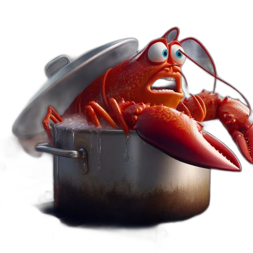food, animal, creature, 3d render, concept art, photorealistic, amusing, illustration transparent PNG cut-out