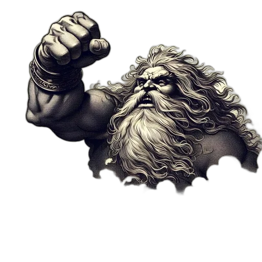 hair, staff, animal, face, fantasy art, concept art, comic book art, photorealistic transparent PNG cut-out