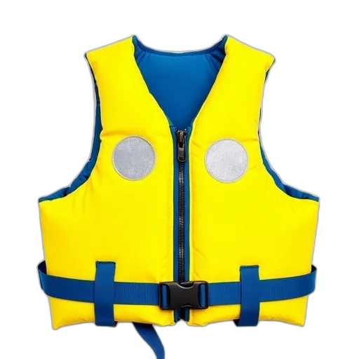 jacket, 3d render, bright, yellow, blue, life, white, interior transparent PNG cut-out