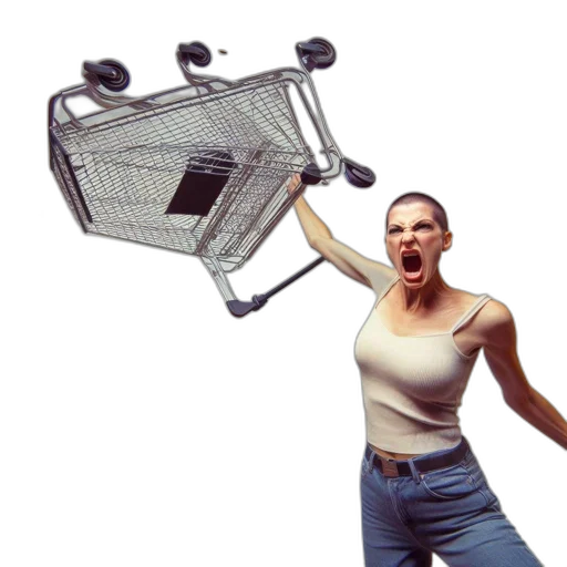 robot, weapon, furniture, umbrella, concept art, 3d render, photorealistic, agitated transparent PNG cut-out