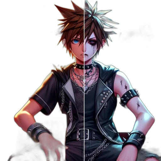 staff, weapon, sword, anime, pixel art, fantasy art, concept art, dark transparent PNG cut-out