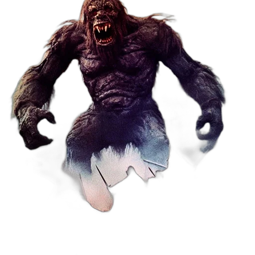 creature, animal, mask, hair, concept art, 3d render, photorealistic, comic book art transparent PNG cut-out