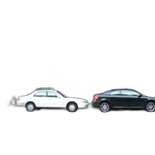 car, weapon, concept art, 3d render, photorealistic, city street, snow, monochrome transparent PNG cut-out