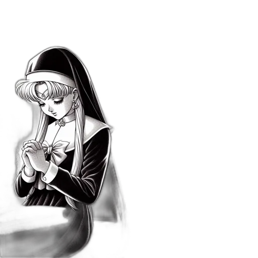 hat, crown, staff, jacket, concept art, comic book art, anime, cartoon transparent PNG cut-out